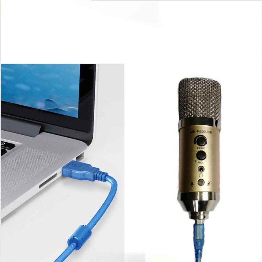 اتصال MK-F400 microphone به کامپیوتر