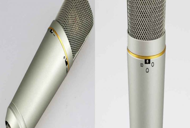 دکمه های موجود بر روی میکروفون حرفه ای GA-340