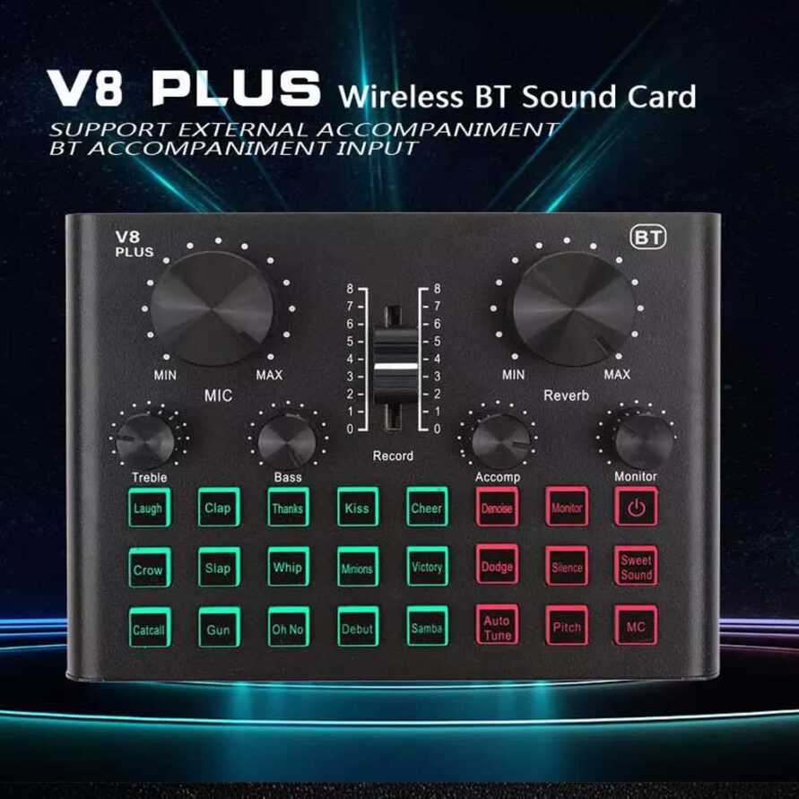 کارت صدای V8 Plus