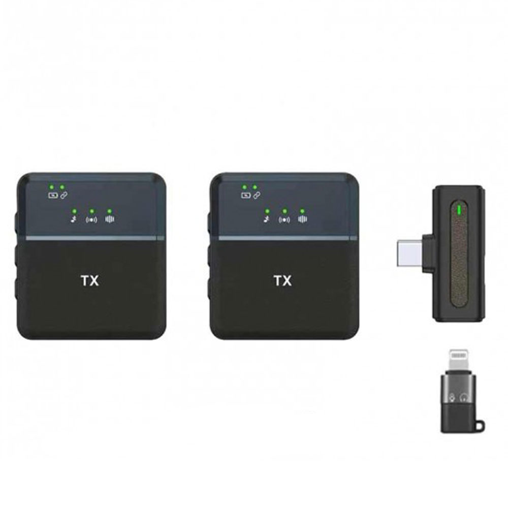 میکروفون یقه ای بی سیم دوقلو SX-8