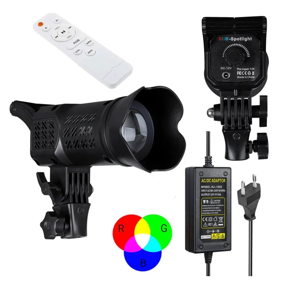 نورافکن RGB مدل FSD-168 همراه سه پایه