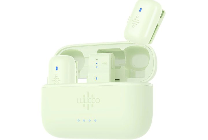 میکروفون یقه ای luucco مدل minipods رنگ سبز