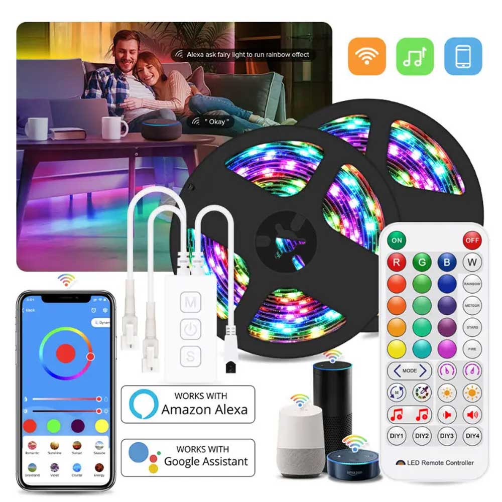ریسه RGB آبشاری مخصوص سقف ابری