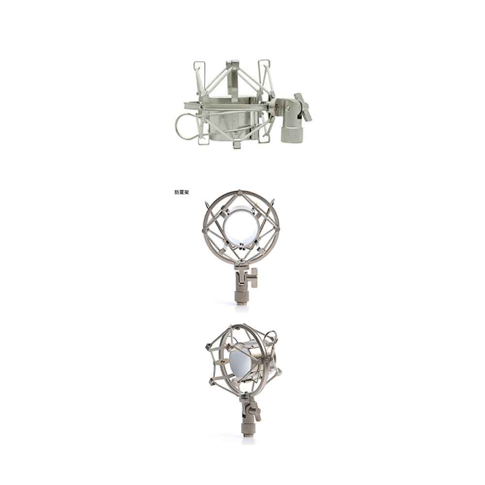 شاک مانت فلزی میکروفون مدل GA-SM02G