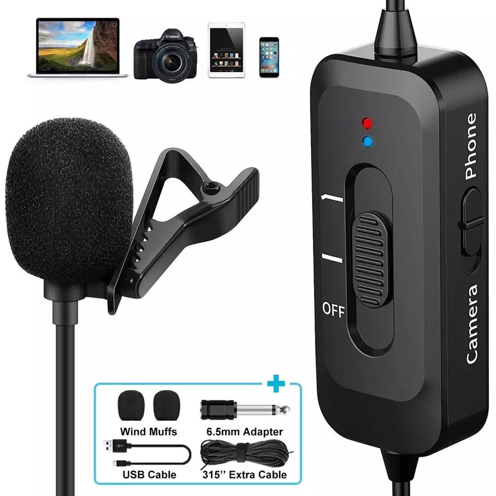 میکروفون یقه ای Shotory مدل KM-D2