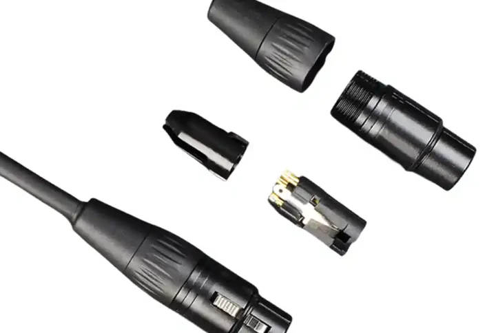 نوع کانکتورهای کابل XLR به XLR میکروفون 3 متری High Grade