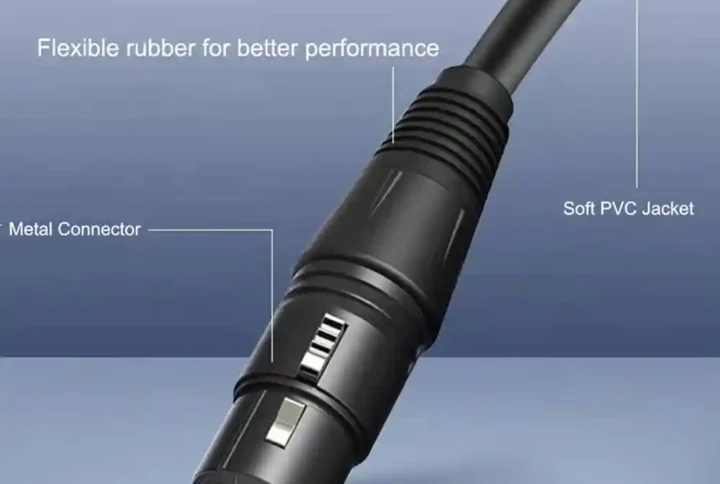 جنس کابل XLR به XLR با طول 3 متر